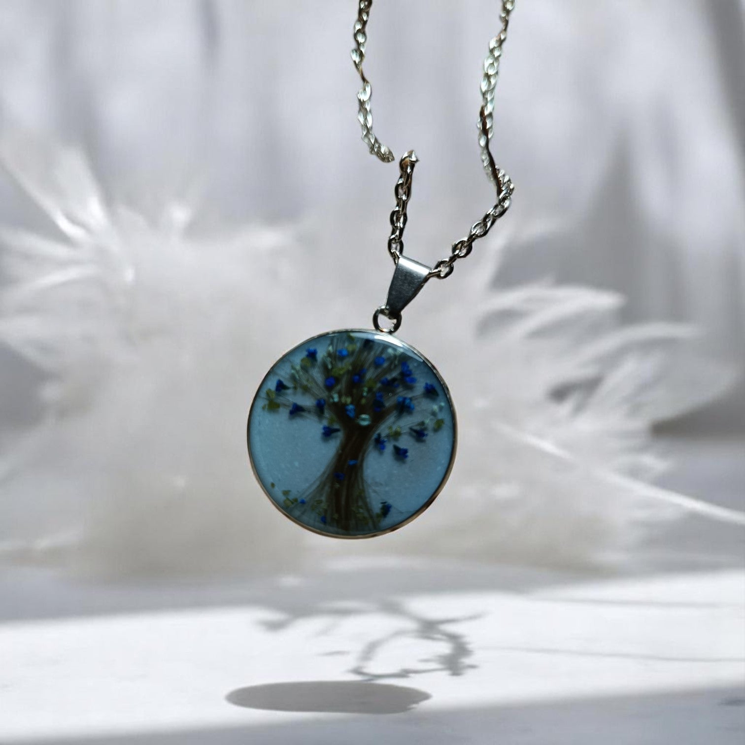 Colgante circulo cabello