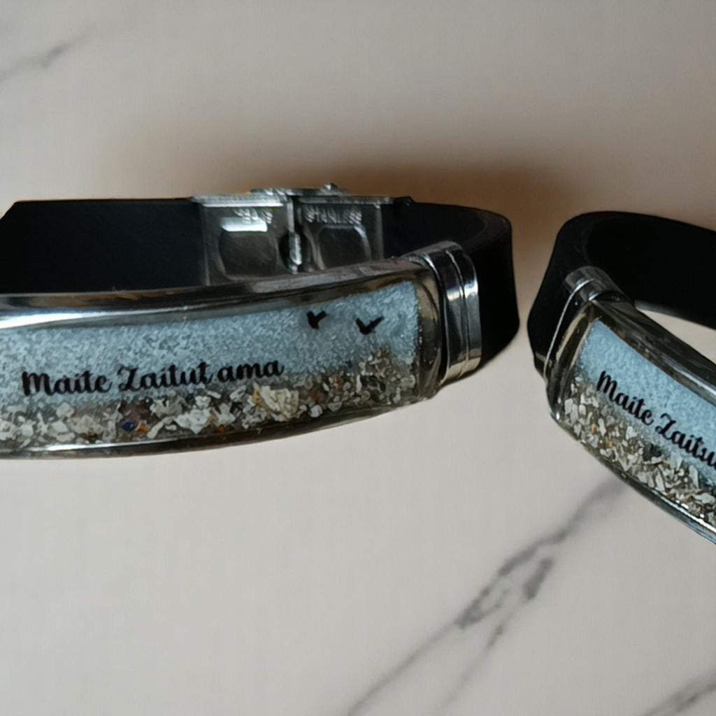 Pulsera titanium Ceniza