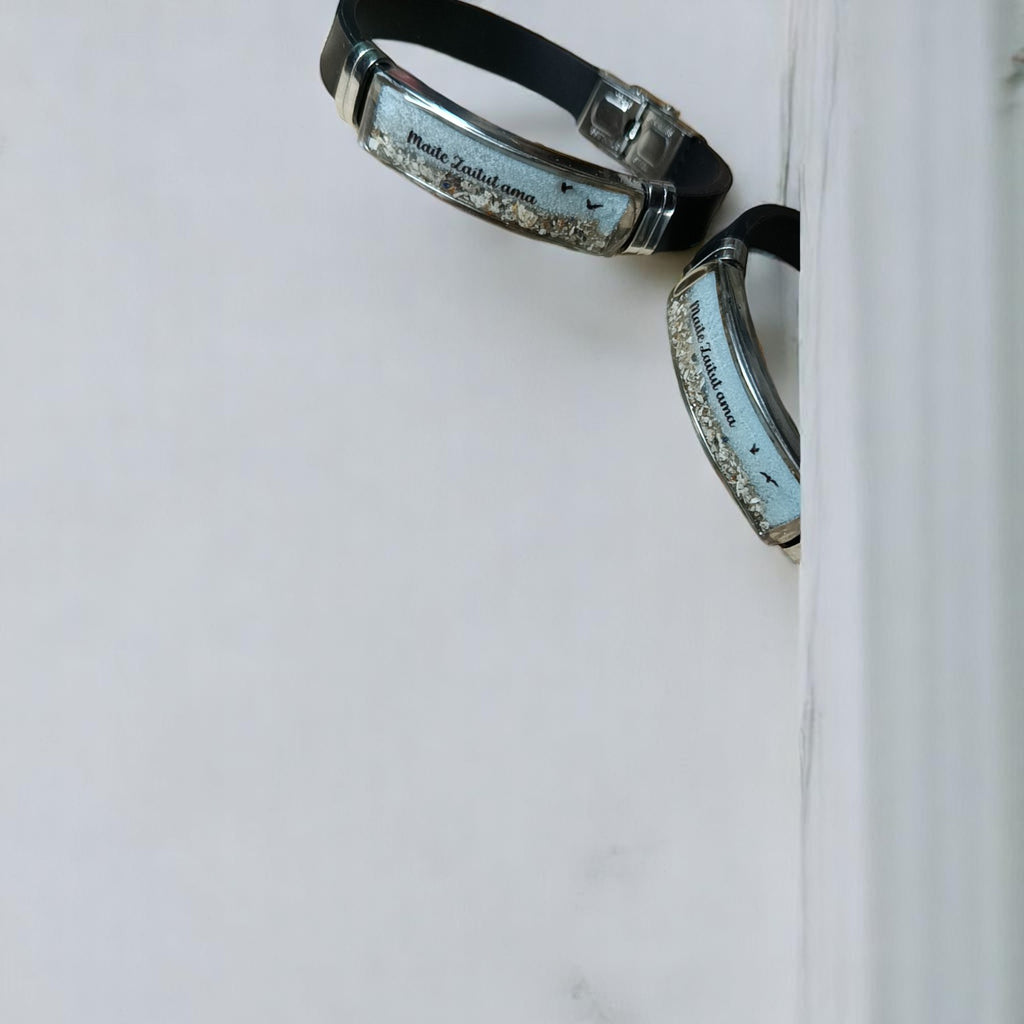 Pulsera titanium Ceniza