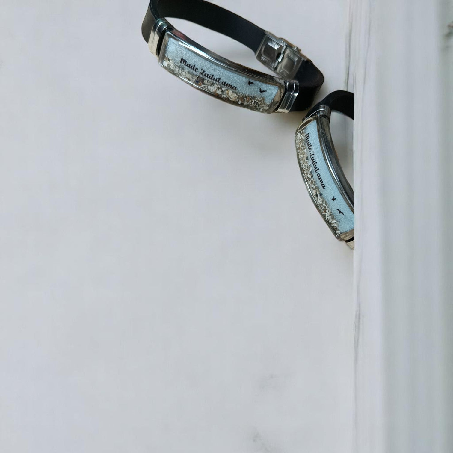 Pulsera titanium Ceniza