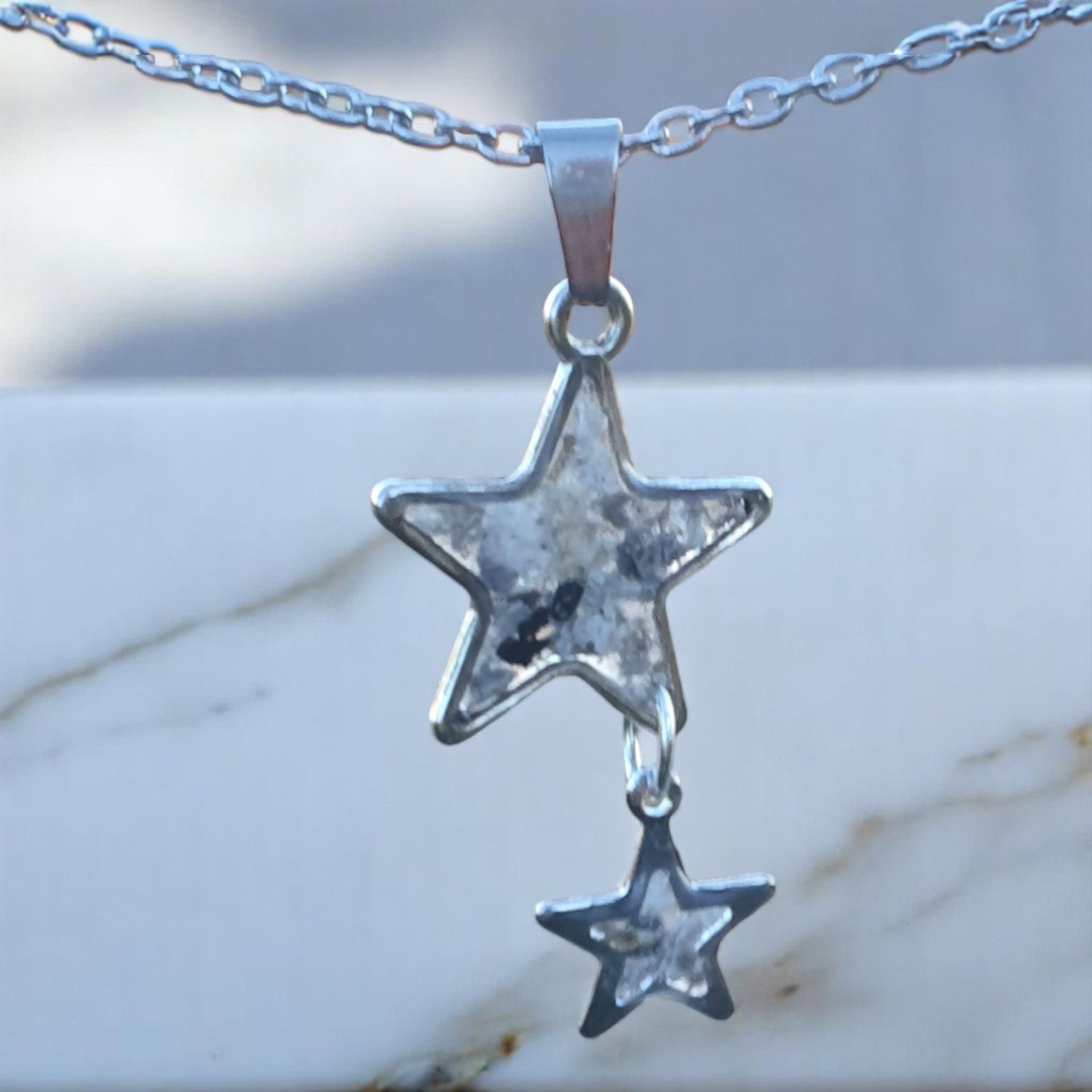 Colgante Estrella doble