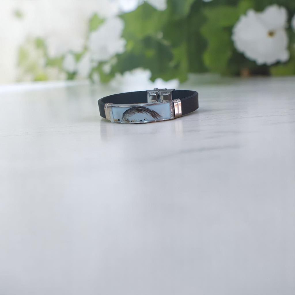 Pulsera titanium Ceniza