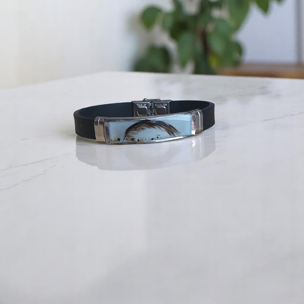 Pulsera titanium Ceniza