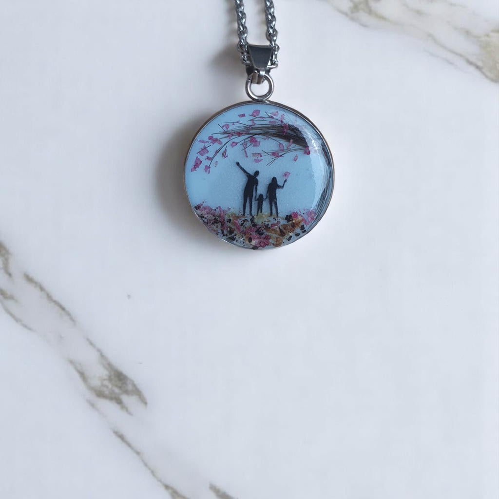 Colgante circulo cabello