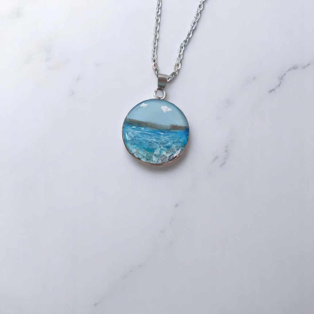 Colgante circulo cabello