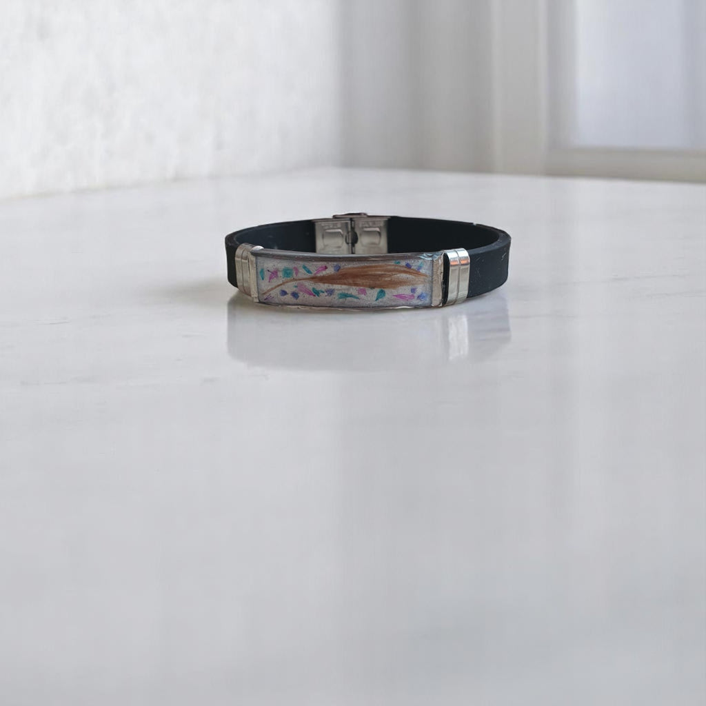 Pulsera titanium Ceniza