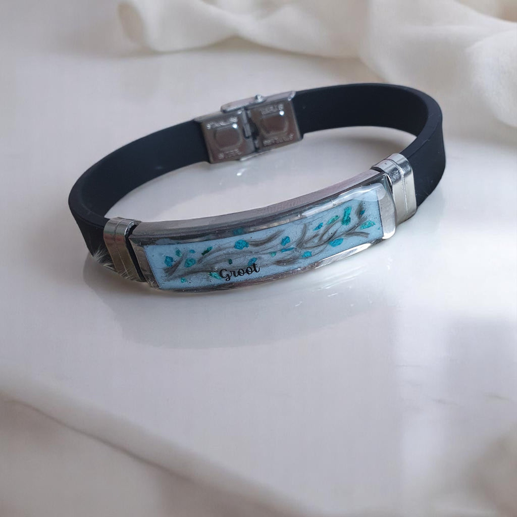 Pulsera titanium Ceniza