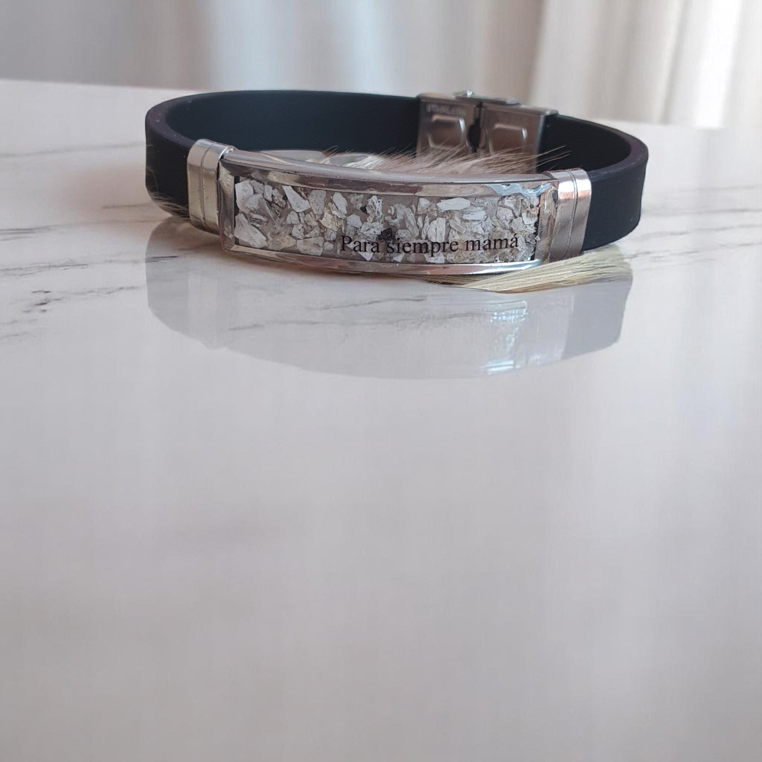 Pulsera titanium Ceniza