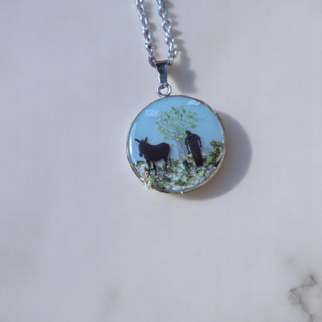 Colgante Circulo silueta