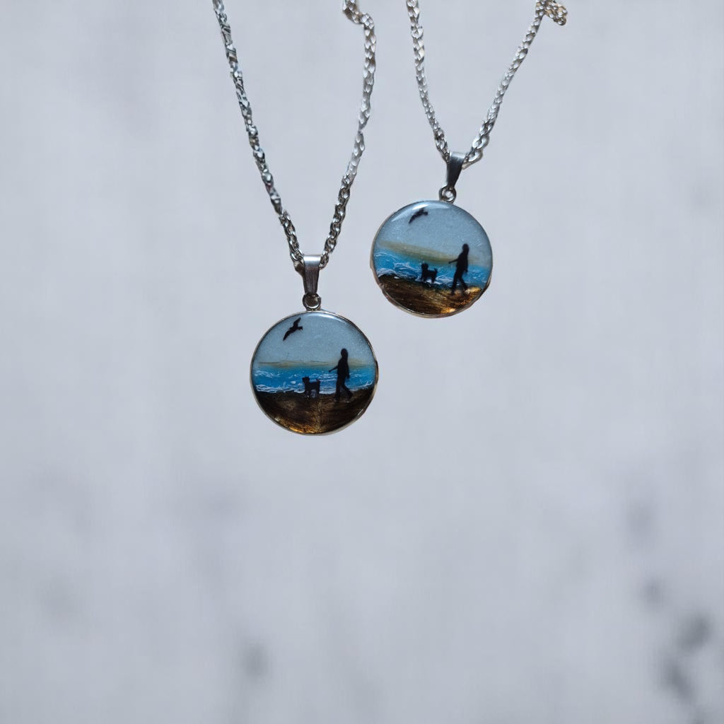 Colgante Circulo silueta