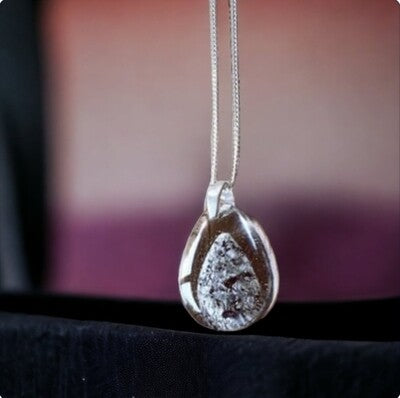 colgante Lagrima doble