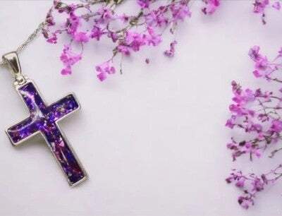 Colgante cruz sencilla