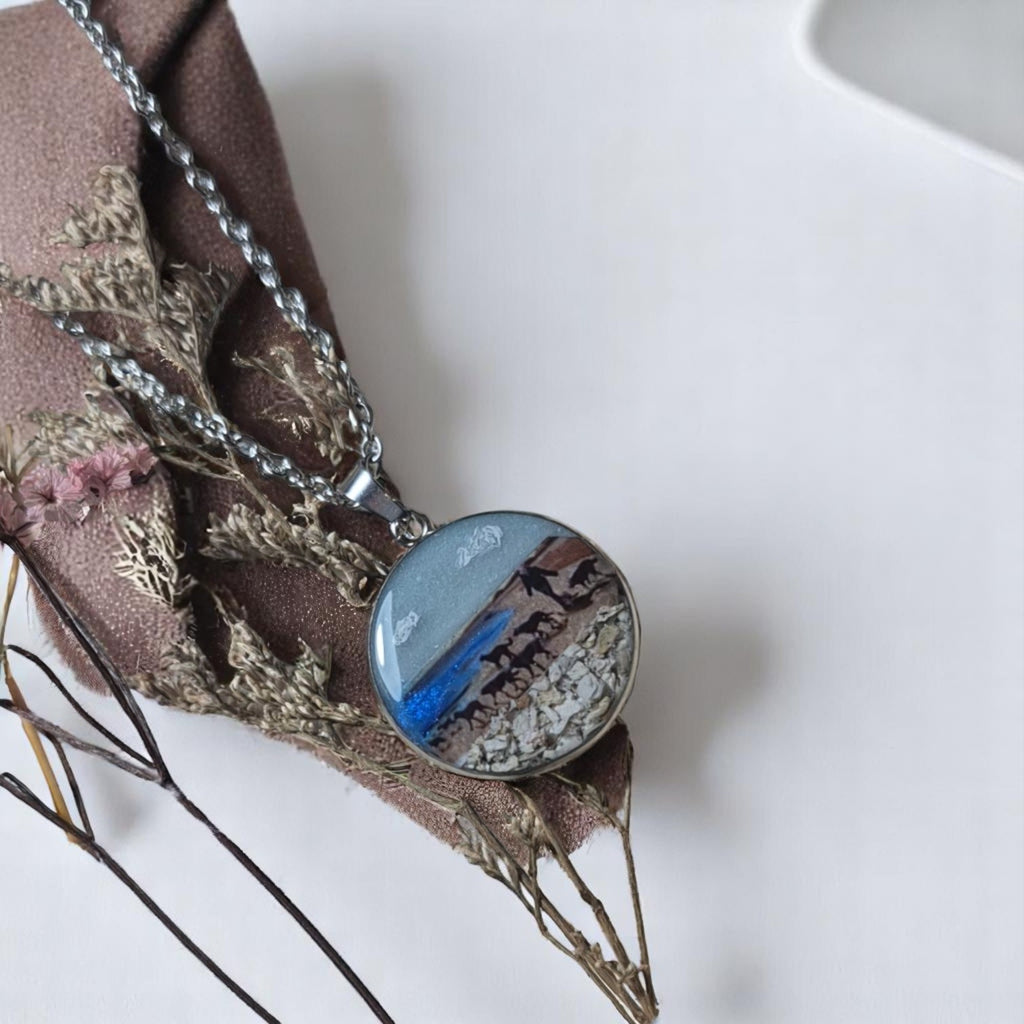 Colgante Circulo silueta